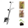 thumbnail image 4 of Plant and Fruit Tree Seedling Transplanter, 2024 New Stainless Steel Planting Garden Tools with Long Handle Handheld, 4 of 7