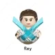 thumbnail image 1 of Bloques de construcción de Star Wars de Hot Toys, Darth Vader, Mandalorianos, Rex, Kylo Ren, Palpatine, ladrillos, figura de muñeca Ahsoka, minimuñeca, juguetes para niños, regalos, 1 of 1