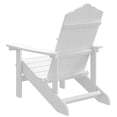 thumbnail image 4 of vidaXL Patio Adirondack Chair HDPE Brown, 4 of 25