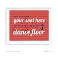 thumbnail image 1 of Find Your Seat Here, Place On Dance Floor Nautical Ocean Adventure Wedding Party Signs, 1 of 1