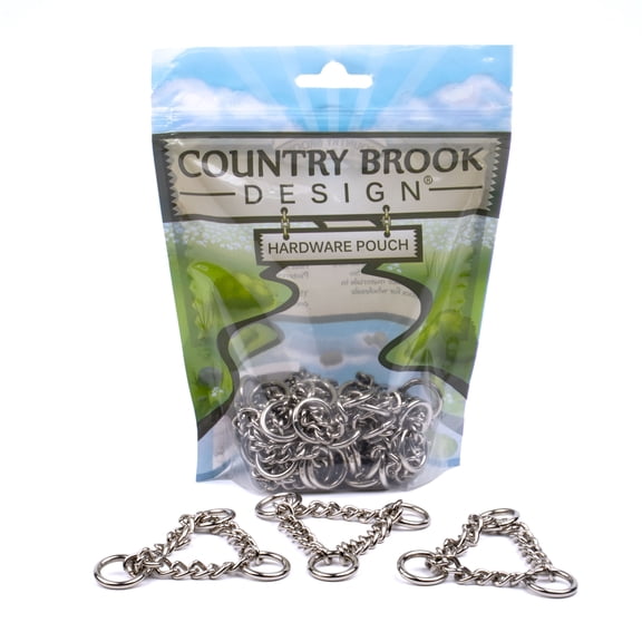 5 - Country Brook Design® 1/2 inch Half Check Chains