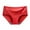 Red, variant on Ice Silk Sexy Seamless Underwear for Women Summer Super Thin Bikini Panties Cotton Crotch Underwear Comfy Mid Waisted Underwear