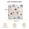 thumbnail image 3 of Fenyluxe Stars Fireworks Paper Texture Wall Decor for Bathroom Independence Day Bedroom Fashion Kitchen Wall Pictures- Ready To Hang Room Home Art Decor 12x12in, 3 of 6