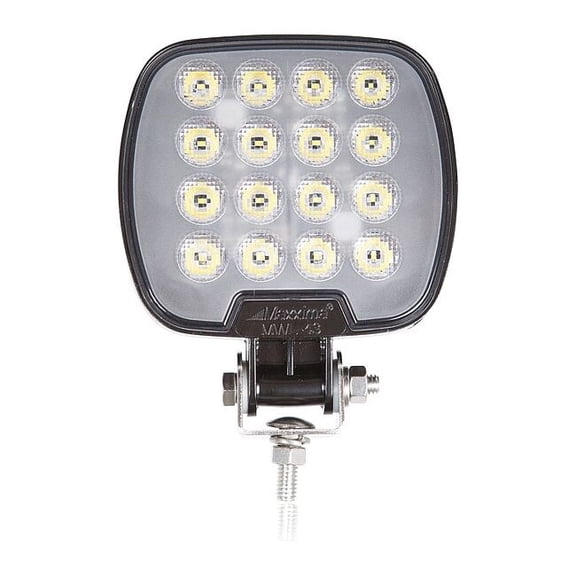 Maxxima Flood Light,2400 lm,Square,LED,4-1/4" H MWL-43