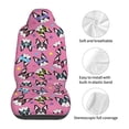 thumbnail image 5 of Sikiie Colorful Cute French Bulldog Car Seat Protector 2 Pack Car Seat Cushion Mat, Car Seat Covers for SUV, Truck, Van, 5 of 7