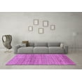 thumbnail image 3 of Ahgly Company Indoor Rectangle Abstract Purple Modern Area Rugs, 8' x 10', 3 of 4