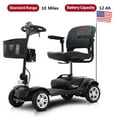 thumbnail image 7 of Wdidi Max Powered Mobility Scooters For Adults Mobility Scooters For 300 lbs Foldable Handicap Mobility Scooter, Gray, 7 of 7