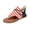 #14 Red, variant on American Flag Print Toe Loop Sandals, Patriotic Red White Blue Open Toe Slides, Women's Comfortable Summer Beach Shoes for 4th of July,Blue Size 38