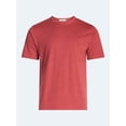 thumbnail image 5 of Free Assembly Men's and Big Men's Everyday Cotton Tee with Short Sleeves, Sizes S-XXXL, 5 of 6