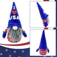 thumbnail image 3 of Molumo 4th of July Decorations - 2PCS Red White Blue Gnomes Decorations for Memorial Day Independence Day, Labor Day, Fourth of July Home Office Indoor Decor Party Supplies, 3 of 4