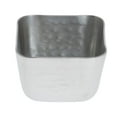 thumbnail image 4 of American Metalcraft HAMSC25 Sauce Cup, Stainless Steel, Square, Hammered, 2.5 oz., 4 of 5