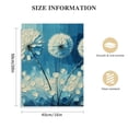 thumbnail image 2 of Awypu  Dandelion Wall Art,White Dandelion In the Blue Background  Canvas Print Wall Art for Living Room Bedroom Wall Painting Decoration Modern Abstract Artwork Ready to Hang, 2 of 5