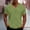 Mint Green, variant on YLSDY Men's Waffle Knit V-Neck T-Shirt Casual Solid Color Lightweight Short Sleeve Top Coffee XXXXXL
