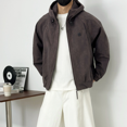 thumbnail image 4 of Men Loose Relax Fit Full Zip Casual Coat Jacket, 4 of 4