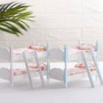 thumbnail image 4 of LAMIRO 1/12 Scale Dollhouse Miniature Furniture Wooden Bunk Bed Doll House Decor, 4 of 4