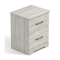 thumbnail image 3 of Darsh 2-Drawer Dusty Gray Oak Nightstand (23.6" x 15.7" x 18.9"), 3 of 7