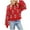 Red, variant on Christmas Sweaters for Women 2025 Long Sleeve Crewneck Glass Sequin Knitted Pullover Sweater Jumper Tops