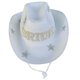 thumbnail image 5 of Sombrero de fieltro para novia con de imitación, sombrero de , para de cosplay, occidental, de llevar,, 5 of 6