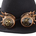 thumbnail image 5 of Sombrero de bruja y mago para Halloween, disfraz de fiesta, diadema, gafas, accesorios de Cosplay, 5 of 5