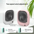 thumbnail image 2 of Advancent Ventilador portátil Ventiladores de aire de escritorio de mano Antideslizante Fresco Hogar Verde Type2 NO2, 2 of 6