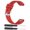 red E, variant on For 6X Smartwatch Watch Replacement Strap Best of Both Worlds red Home Essentials