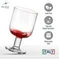 thumbnail image 3 of Bormioli Rocco Hosteria 11.75 oz Goblet Glass, Set, 3 of 7