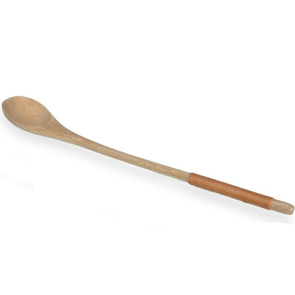 Retro Long Handle Wood Spoon Coffee Tea Cooking Dining Utensil Cutlery Wooden