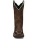 thumbnail image 4 of Bota Justin Raya 12 de piel marrón para mujer, talla 5B, 4 of 7
