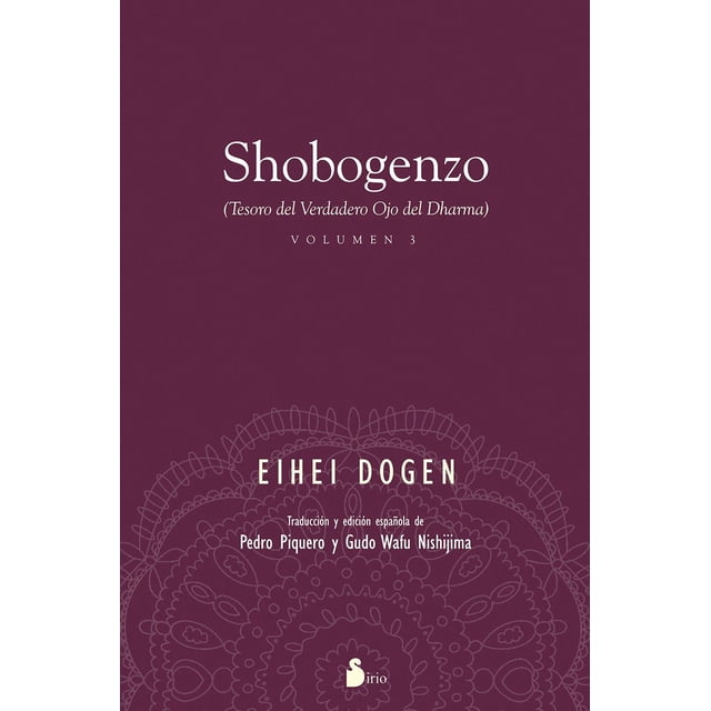 Libro Shobogenzo (vol. Iii) Tapa Blanda, Autor Eihei Dgen, Editorial Editorial Sirio