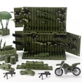 thumbnail image 2 of Building Block Toy Feleph, paquete de armas militares, 325 piezas, 2 of 5