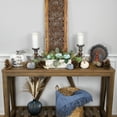 thumbnail image 2 of Northlight 8" White and Black "Warm Harvest Blessing" Pumpkin Fall Harvest Decoration, 2 of 6