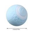 thumbnail image 3 of RyanK Wlooms Cats Balls 2.0 2024 Power 2.0 Cats Toy Balls For Dogs Cats Interactive Hunting Cats Toy Intelligent Active Moving Pet Balls Toy Rolling Smart Electronic Blue, 3 of 9