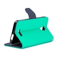 thumbnail image 3 of Dream Wireless LPFALCF4-DIAR-TLNA Alcatel One Touch Fierce 4 Diary Wallet Case - Teal & Navy Blue, 3 of 4