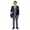 Blue, variant on Ticikt Kids Formal Suit Pants, Straight Leg Uniform Trousers for Students Stage Show & Daily School Wear,White