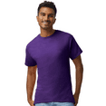 thumbnail image 3 of Gildan Ultra Cotton T-Shirt for Adult Men’s Short Sleeve Purple Color Tee, Size 2XL, 3 of 5