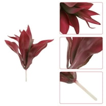 GAXIRE Large Faux Succulents Artificial Succulent Purple 1Set for Bookshelf