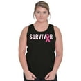 thumbnail image 4 of Breast Cancer Survivor Pink Ribbon Tank Top Tee Shirt Women Brisco Brands S, 4 of 6
