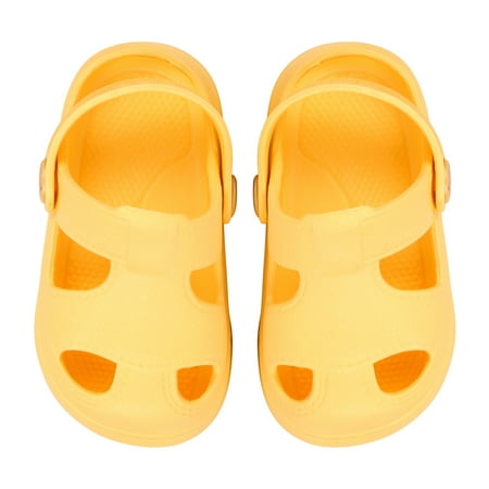 

Toddler Kids Boys Girls Cute Garden Water Clogs Sandals Slip On Shoes Slipper Slides Outdoor Summer Infant Beach Pool Shoes