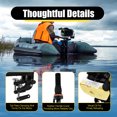 thumbnail image 5 of HANGKAI 4-Stroke 4HP Heavy Duty Outboard Motor, Fishing Boat Engine & Air Cooling, 5 of 23