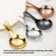thumbnail image 2 of Cuchara de acero inoxidable Cateissary Oro portátil, 2 of 6