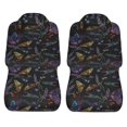 thumbnail image 5 of Fotbe Lavender Flowers Pattern Automotive Seat Covers for Cars Trucks and SUVs – Car Seat Covers for Front Seats,Protective Seat Covers,Vehicle Seat Covers, Set of 2, 5 of 9