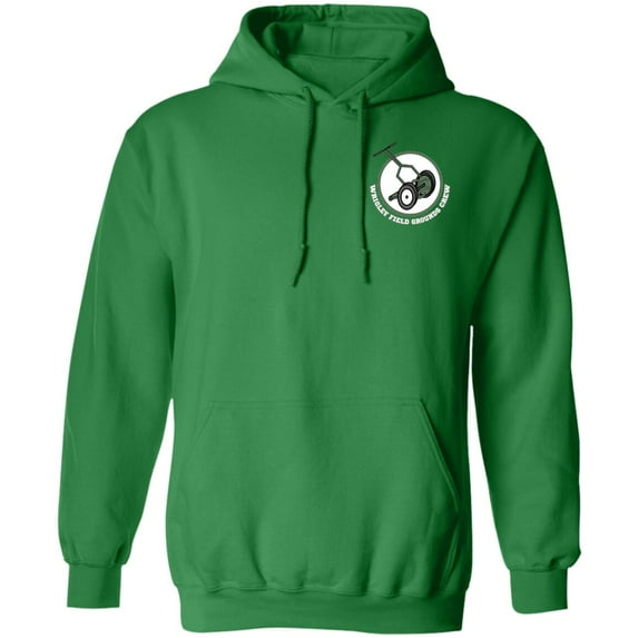Wrigley Field Grounds Crew Pullover Hoodie By ThirtyFive55