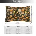 thumbnail image 2 of Cauagu Autumn Harvest Pumpkin Basket Print Pillow Covers with Envelope Closure,1PC Pillow Cases Decorative Pillow Case for Bed & Couch, Pillows Not Included-16"x24", 2 of 6
