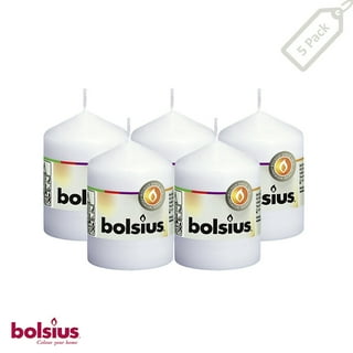 Bolsius Unscented Ivory Taper - Houshold Candles Pack of 50-11