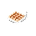 thumbnail image 2 of Uxcell Copper Heatsink 15x15x3mm with Self Adhesive for IC Chipset Cooler 2pcs, 2 of 6