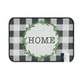 thumbnail image 7 of Mainstays Buffalo Check Home Kitchen Rug - 20" x 30" - 65% Polypropylene/ 35% Polyester - Grey, 7 of 7