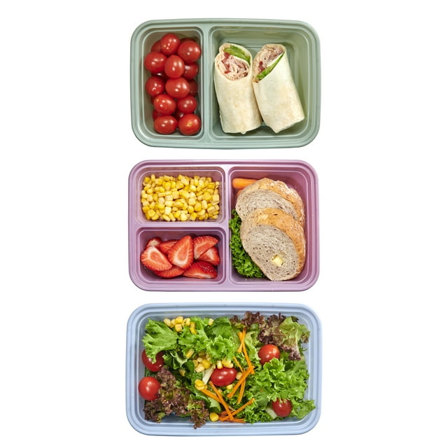 Mainstays 120 Piece Meal Prep Food Storage Containers