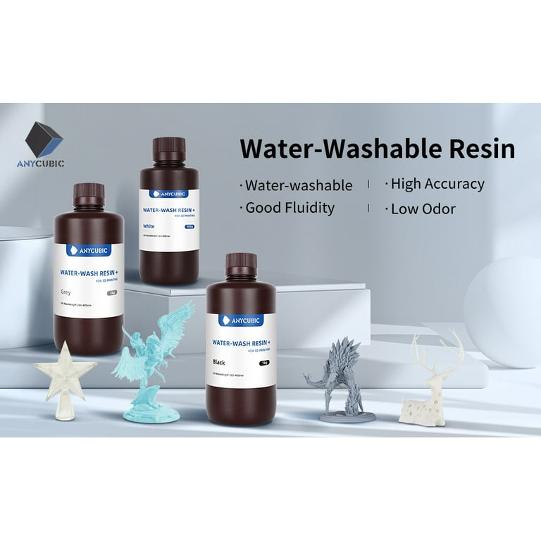 Water Washable Resin Black 500 g