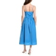 thumbnail image 2 of Endless Rose womens  Tie Front Midi Dress, m, Blue, 2 of 3