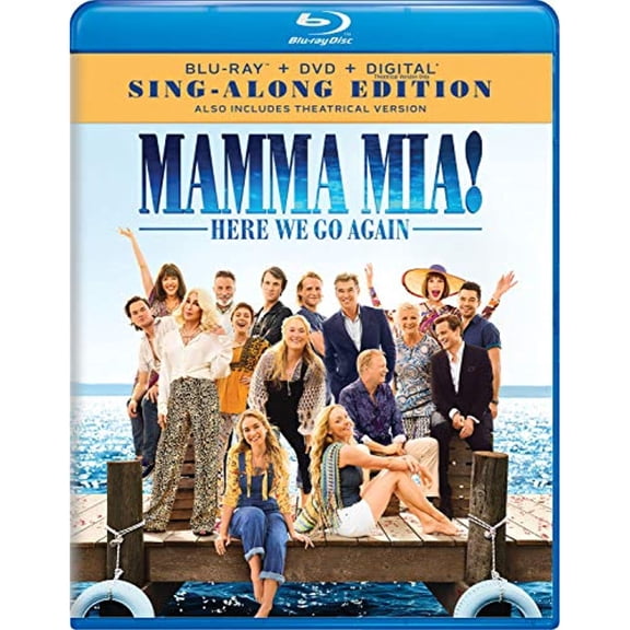 Mamma Mia! Here We Go Again (Sign-Along Edition DVD   Digital) [Blu-ray]